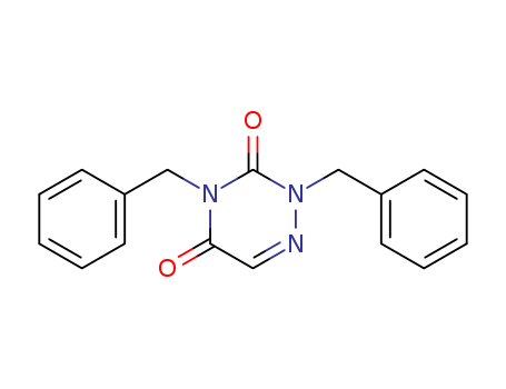 1,2,4-Triazine-3,5(2H,4H)-dione, 2,4-bis(phenylmethyl)-