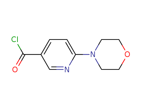 3-Pyridinecarbonylchloride, 6-(4-morpholinyl)-