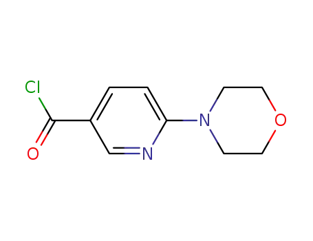 Molecular Structure of 313350-36-6 (6-MORPHOLINONICOTINOYL CHLORIDE)