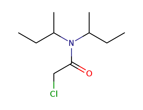 Molecular Structure of 32322-33-1 (N,N-DI-SEC-BUTYL-2-CHLOROACETAMIDE)