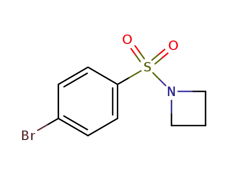 Molecular Structure of 530081-57-3 (1-(4-BROMOPHENYLSULFONYL)AZETIDINE)