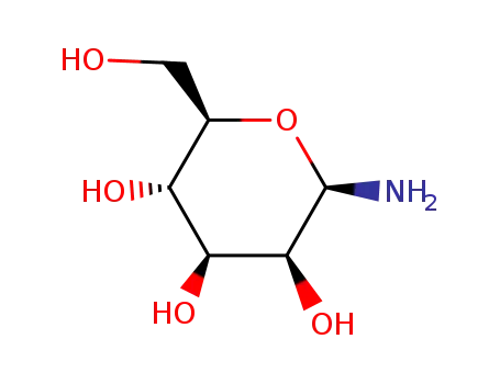 Molecular Structure of 7388-99-0 (1-Amino-1-deoxy-β-D-mannopyranose)
