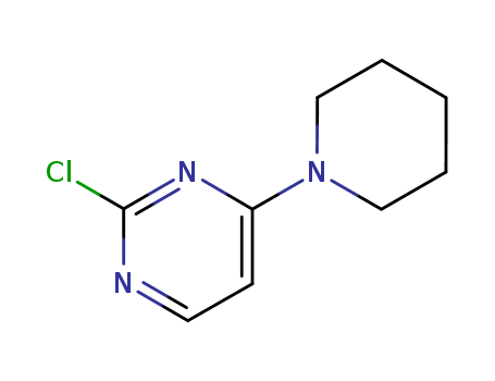 Pyrimidine,2-chloro-4-(1-piperidinyl)-