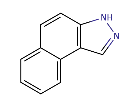 Molecular Structure of 232-89-3 (3H-Benz[e]indazole)