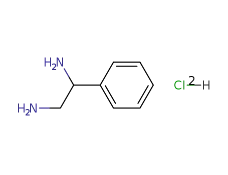 Molecular Structure of 16635-94-2 (1-Phenylethane-1,2-diaMine dihydrochloride)