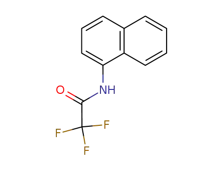 Molecular Structure of 837-78-5 (2,2,2-trifluoro-N-(naphthalen-1-yl)acetamide)