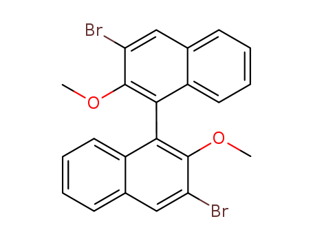 1,1'-Binaphthalene,3,3'-dibromo-2,2'-dimethoxy-, (1S)-