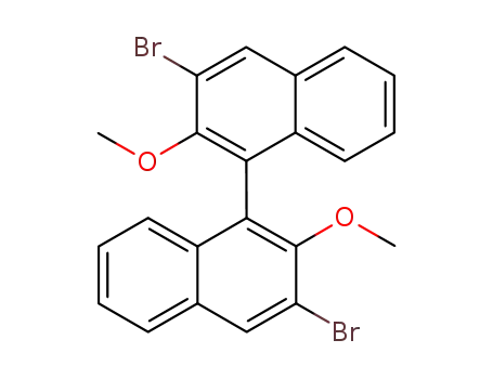 Molecular Structure of 75714-60-2 ((R)-3,3'-DIBROMO-2,2'-DIMETHOXY-1,1'-BINAPHTHYL)