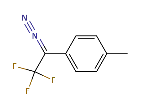 Molecular Structure of 38512-35-5 (1-(1-diazo-2,2,2-trifluoroethyl)-4-methylbenzene)