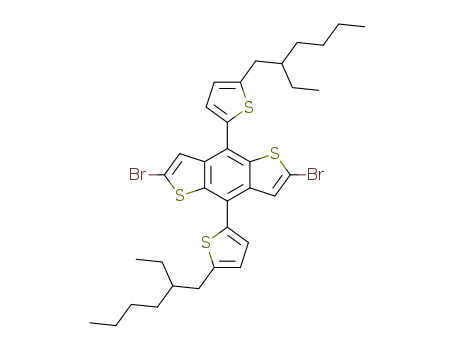 2,6-dibromo-4,8-bis(5-(2-ethylhexyl)thiophen-2-yl)benzo[1,2-b:4,5-b']dithiophene