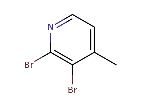 Molecular Structure of 871483-22-6 (2,3-Dibromo-4-picoline)