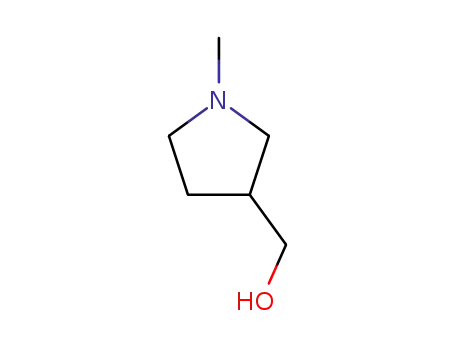 Molecular Structure of 5021-33-0 ((1-methylpyrrolidin-3-yl)methanol)