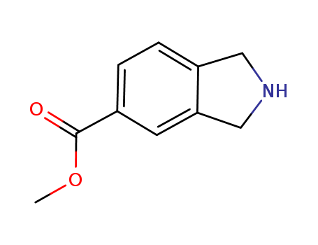 METHYL 2,3-DIHYDRO-1H-ISOINDOLE-5-CARBOXYLATE Methyl 2,3-dihydro-1H-isoindole-5-carboxylate 2,3-Dihydro-1H-isoindole-5-carboxylic acid methyl ester 742666-57-5 98% min