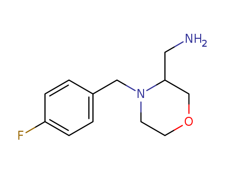 (4-(4-Fluorobenzyl)morpholin-3-yl)methanamine