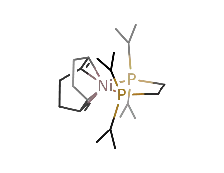 Molecular Structure of 113726-04-8 ((bis(diisopropylphosphino)ethane)Ni(COD))