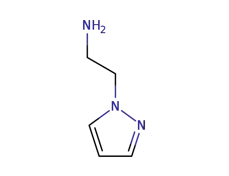 Molecular Structure of 101395-71-5 (2-Pyrazol-1-ylethylamin)