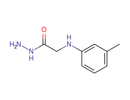 Molecular Structure of 2371-35-9 (2-[(3-methylphenyl)amino]acetohydrazide)