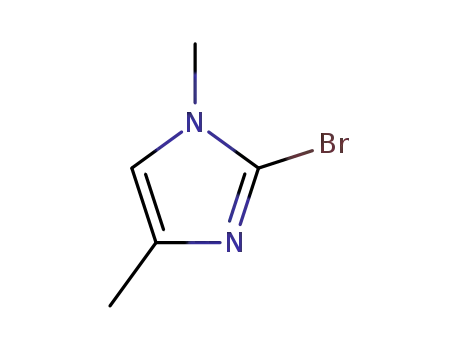 Molecular Structure of 235426-30-9 (2-BROMO-1,4-DIMETHYL-1H-IMIDAZOLE)