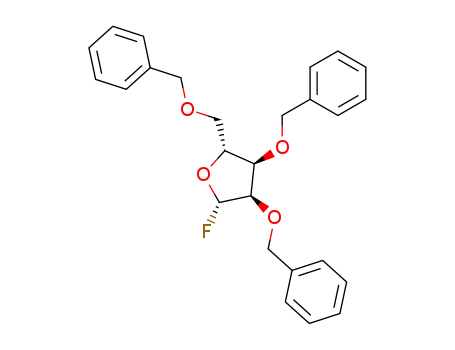 2,3,5-tris-O-(phenylmethyl)-β-D-ribofuranosyl fluoride