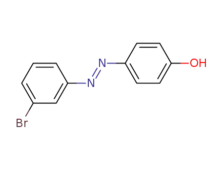 Molecular Structure of 10242-48-5 (Phenol, 4-[(3-bromophenyl)azo]-)