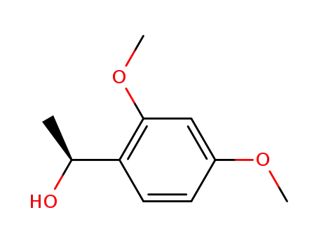 Molecular Structure of 829-19-6 (2,4-DIMETHOXYPHENYLMETHYLCARBINOL)