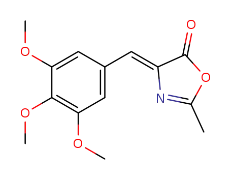 2-Methyl-4-(3,4,5-trimethoxy-benzylidene)-4H-oxazol-5-one