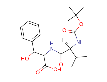 Phenylalanine, N-[(1,1-dimethylethoxy)carbonyl]-L-valyl-b-hydroxy-