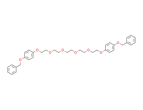Molecular Structure of 113816-19-6 (3,6,9,12-Tetraoxatetradecane, 1,14-bis[4-(phenylmethoxy)phenoxy]-)