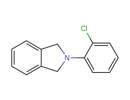 Molecular Structure of 73357-41-2 (1H-Isoindole, 2-(2-chlorophenyl)-2,3-dihydro-)