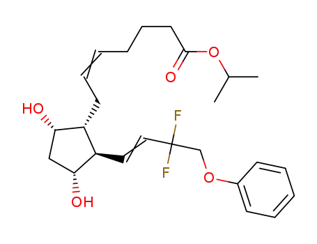 Molecular Structure of 209860-87-7 (Tafluprost)