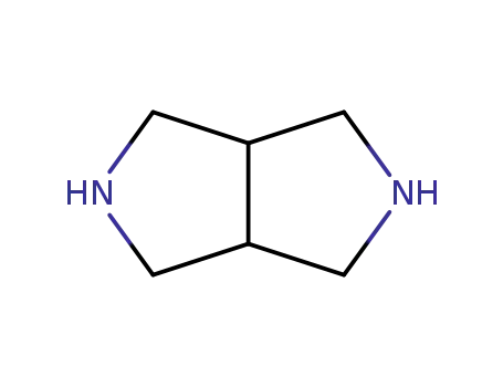 Molecular Structure of 5840-00-6 (3,7-Diazabicyclo[3.3.0]octane)