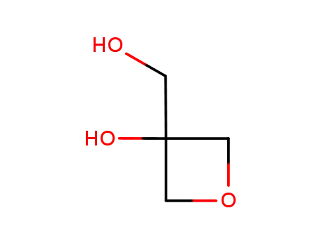 Molecular Structure of 16563-93-2 (3-hydroxy-3-hydroxymethyloxetane)