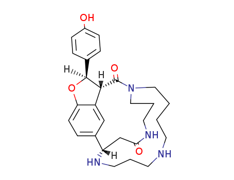 71461-13-7,orantine,4H-1,16-Etheno-5,15-(propaniminoethano)furo[3,4-l][1,5,10]triazacyclohexadecine-4,21-dione,3,3a,6,7,8,9,10,11,12,13,14,15-dodecahydro-3-(4-hydroxyphenyl)-,[3R-(3R*,3aR*,15S*)]-; (-)-Ephedradine A; (-)-Orantine; Ephedradine A; Orantine