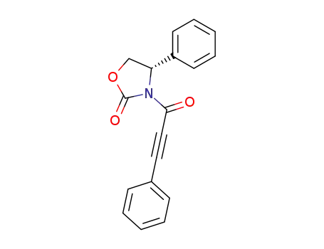 2-Oxazolidinone, 3-(1-oxo-3-phenyl-2-propynyl)-4-phenyl-, (4S)-