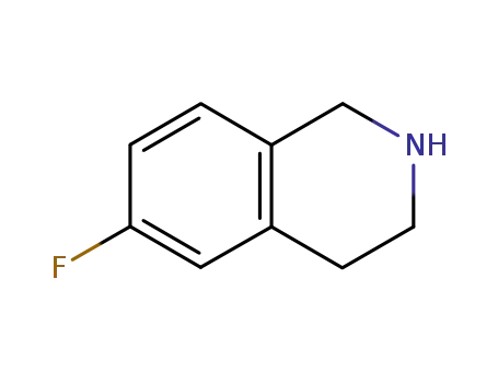 Molecular Structure of 224161-37-9 (6-FLUORO-1,2,3,4-TETRAHYDRO-ISOQUINOLINE)