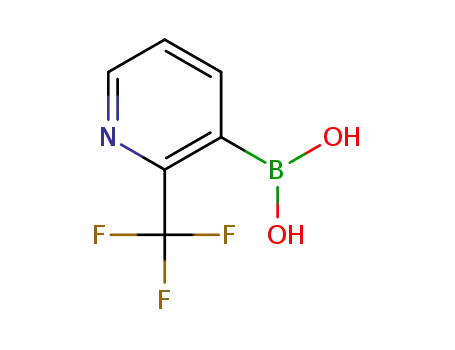 Molecular Structure of 947533-39-3 (4-Trifluoromethyl-pyridine-3-boronic acid)