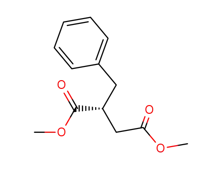 Molecular Structure of 130272-52-5 ((R)-(+)-dimethyl-2-benzyl- succinate)