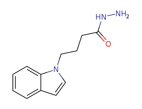 1H-Indole-1-butanoic acid, hydrazide