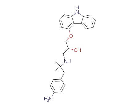 Molecular Structure of 82408-63-7 (4-aminobenzylcarazolol)