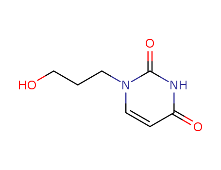 2,4(1H,3H)-Pyrimidinedione, 1-(3-hydroxypropyl)-
