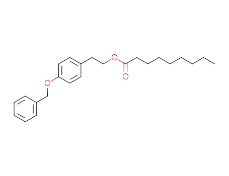4-Benzyloxyphenylethyl octanoate