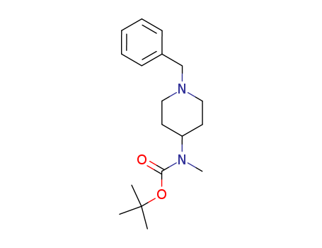 tert-butyl N-(1-benzylpiperidin-4-yl)-N-methylcarbamate cas no. 139062-92-3 98%