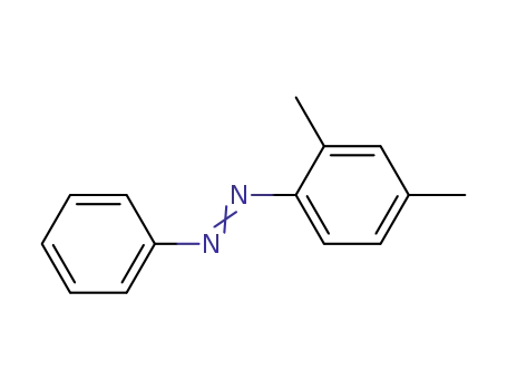 Molecular Structure of 29418-21-1 ((E)-1-(2,4-dimethylphenyl)-2-phenyldiazene)