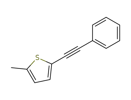 Thiophene, 2-methyl-5-(phenylethynyl)-