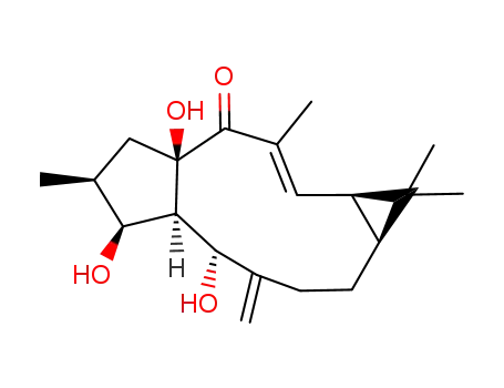 Molecular Structure of 34420-19-4 (Lathyrol)