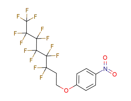 Molecular Structure of 147395-05-9 (Benzene, 1-nitro-4-[(3,3,4,4,5,5,6,6,7,7,8,8,8-tridecafluorooctyl)oxy]-)