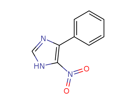 14953-62-9,4-nitro-5-phenyl-1H-imidazole,1H-Imidazole,4-nitro-5-phenyl- (9CI); Imidazole, 4-nitro-5-phenyl- (8CI)