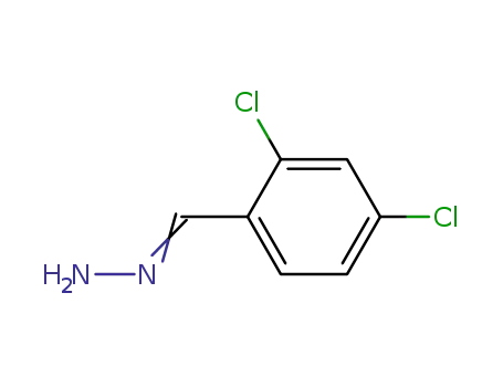Benzaldehyde, 2,4-dichloro-, hydrazone