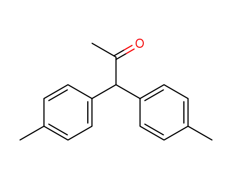 Molecular Structure of 158212-03-4 (1,1-Bis(4-methylphenyl)propanone)