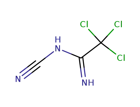 2,2,2-trichloro-N'-cyanoethanimidamide